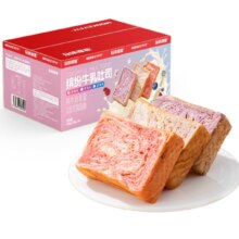玩铁猩猩 缤纷牛乳吐司面包420g7.72元包邮（需试用）