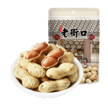 老街口原香原味炒花生420g4.95元包邮
