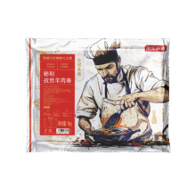 京东京造 秘制孜然羊肉串 净重1kg 内含约33串 烧烤食材空气炸锅露营户外73.9元