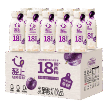 PLUS会员:轻上 西梅多多 酸奶饮品220ml*10瓶27.91元