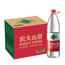 再降价、微信小程序：农夫山泉 饮用水 饮用天然水 1.5L*12瓶*3件58.2元（需领券，合19.4元/件）