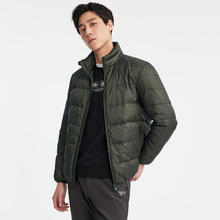 七匹狼 白鸭绒羽绒服轻薄外套 203(军绿) XL (180) 多色可选93.98元