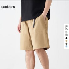 再降价：gxg.jeans 男士工装五分裤、多色可选59.5元、包邮