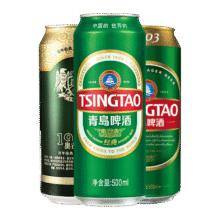plus会员：青岛啤酒（TsingTao）500*12听组合装 经典4+奥古特4+（1903）4听 父亲节礼物109.96元（合54.98元/件）