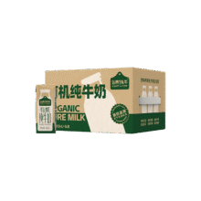 需plus会员：认养一头牛 有机纯牛奶 学生奶早餐牛奶礼盒 有机全脂纯牛奶200ml/16盒/箱35.92元（需领券）