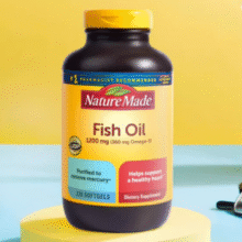 守护心脑血管健康！Nature Made 天维美 Omega-3 深海鱼油 1200mg*220粒*2瓶￥163.95 3.3折