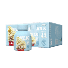 亿小瓶 水牛奶125ml*15瓶/箱 纯牛奶4.9g 优质蛋白水牛纯牛奶49.2元 (券后省20,月销9000+)