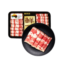plus会员:鲜京采甄选 澳洲原切谷饲肥牛卷 1斤*2 火锅 京东自有品牌【不含TG酶】69.14元（需领券）