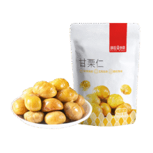 再降价: 薛记炒货 软糯香甜甘栗仁80g/袋 任选 × 5件14.9元（需领券，合2.98元/件）(微信小程序购买)