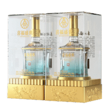 wuliangye/五粮液 喜福盛世 52度 白酒 纯粮浓香型 500ml 礼盒装龙年送礼 52度 500mL 2瓶127.5元（需领券）