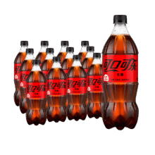 可口可乐 Coca-Cola 零度碳酸饮料 888ml*12瓶66.92元（合33.46元/件）