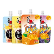 再降价：喜之郎 CiCi果汁果冻爽吸的果冻合集 任选10件合1.55元/件，15.48元包邮+42淘金币(需用券)