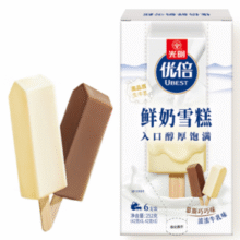2.12元/支！Bright 光明 慕斯巧巧 优倍鲜奶冰淇淋 42g*6支￥12.73 比上一次爆料上涨 ￥0.25