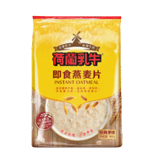 PLUS：荷兰乳牛 即食燕麦片 经典原味 900g59.1元（合5.91元/件）