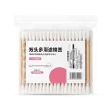 一次性双头棉签100支/包1.09元+21淘金币（需领券）包邮