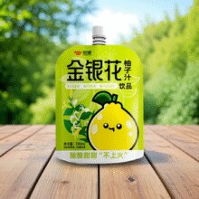 0添加！同福 金银花柚子汁 100ml*12袋￥12.99 5.7折