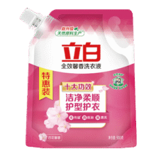 立白 全效馨香洗衣液 900g4.6元（需领券）