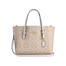 COACH 蔻驰 Mollie系列女包奥莱经典老花托特包单肩斜挎手提包中号新年 奶茶色 C4250-IMNLJ券后1166.07元