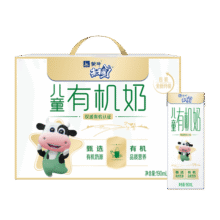 蒙牛（MENGNIU）京东独家未来星有机儿童奶190ml*12魔童哪吒高品质奶源亲和好吸收44.9元 (月销1w+)
