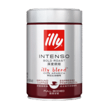 ILLY意利（illy）纯黑咖啡粉（深度烘焙）醇厚浓郁意式咖啡罐装250g79.9元 (券后省0.85,月销4000+)