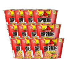 临期：白家 陈记清真酸辣粉108g*12桶/箱（25/11）19.9元包邮