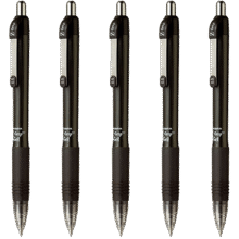 京东PLUS:斑马牌（ZEBRA）子弹头按动中性笔0.5mm 真好系列黑笔 学生刷题笔记写字笔 办公用签字笔 C-JJ3 黑色 5支装9.85元（需领券）