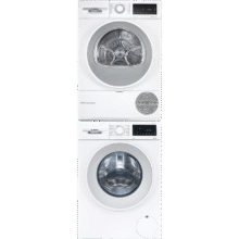 618预售、PLUS会员：BOSCH 博世 云朵白2.0 洗烘套装 10KG WGA152000W+WQA254D00W4762.4元包邮（需支付定金）