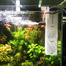 森森 小鲤鱼缸过滤器净水循环三合一内置水族箱过滤系统XQP-500F 6W11.43元
