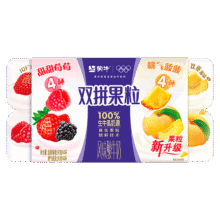 蒙牛 果粒风味酸奶 90g*8杯27.9元（合9.3元/件）