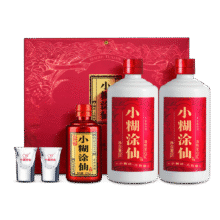 小糊涂仙双支礼盒装 浓香型白酒 52度纯粮食酿造 礼盒 礼品 52度 500mL 2瓶 +100ml品鉴酒1瓶265元（需领券）