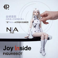 灵童机器人 念NIA-F01 桌面级56cm AI具身人形机器人 智能机器人 社区共创版 京东Joy Inside5899元