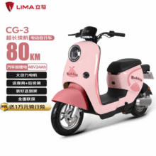东哥同款，立马 电动自行车 CG-3 宁德时代48V24Ah锂电池 长续航80km 多色新低1631.2元包邮