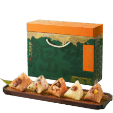 再降价：广州酒家 粽望所归礼盒1200g 12味12粽 *346.8元（合15.6元/件）