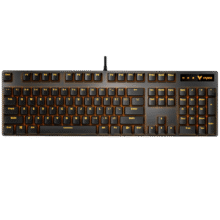 雷柏 V500PRO单光版 有线背光机械键盘 104键全尺寸75.15元
