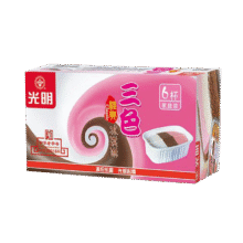 光明 三色杯冰淇淋105g×6杯*5件52.45元(合10.49元/件）