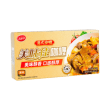 PLUS会员:美味佳 港式咖喱100g2.36元