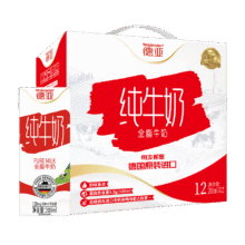 PLUS会员，需首购:德亚 全脂纯牛奶200ml*12盒*2件+凑单46.72元（合23.36元/件）+凑单