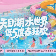美团【天目湖水世界】天目湖水世界-【不限人群 票】门票原价180元 现价68元