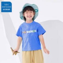 MINI JEANSWE 迷你真维斯 男女童A类纯棉短袖T恤 （80-130cm）多款*3件新低29.7元包邮（合9.9元/件）