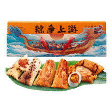 吴越斋粽子礼盒 粽争上游甜肉粽荤素礼盒1990g *3件72.31元（合24.1元/件）