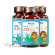 witsbb健敏思  ad维生素  无敏婴儿AD90粒 1500IU  买三赠一241.27元（合60.32元/件）