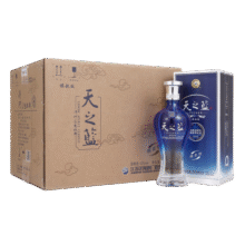洋河 蓝色经典 天之蓝 42度 520ml*6瓶 整箱装 绵柔浓香型白酒1730元 (月销8000+)