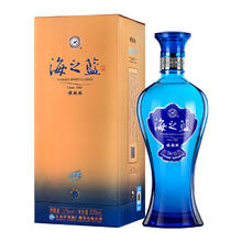 洋河 海之蓝 52%vol 绵柔浓香型白酒 520ml*6瓶716.02元