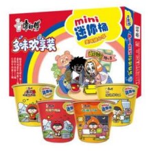康师傅 迷你杯 方便面 红烧+香辣+番茄+金汤 60g*12杯*2件新低35.3元包邮（1.47元/杯）