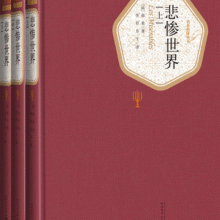 名著名译精装： 悲惨世界（套装上中下册）精装版 李丹 方于 译全译本无删减原版原著人民文学 小说 京东超级61863.8元 (月销2000+)