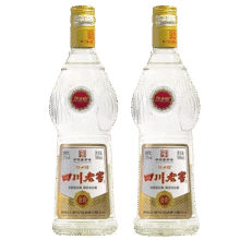 江口醇中华老字号四川老窖52度浓香型白酒500mL 2瓶 装39.8元