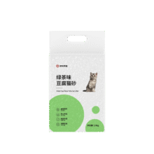 京东京造 绿茶味豆腐猫砂2.6kgx4包箱装2.0颗粒无尘结团除臭吸水可冲厕所74.9元 (月销8000+)