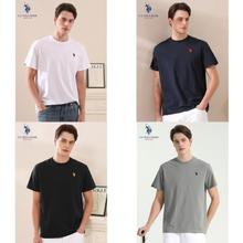 U.S. POLO ASSN. 美国马球协会 破价！纯棉7A抗菌百搭情侣短t39.5元