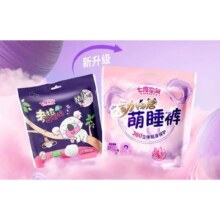 七度空间 裤型卫生巾夜用L 4条 80-130斤 动物君考拉裤4.45元