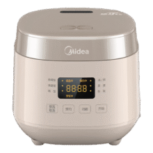 美的（Midea）2升电饭煲1-2人小容量多功能24小时智能预约 匠银聚能釜迷你电饭锅 MB-AFB2023R【ZMD安心系列】151.54元